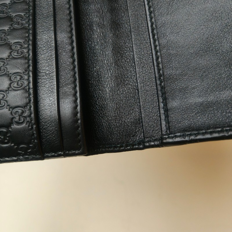 【🐴馬上下單最優惠】🧧限時降價至2/11(原$9800)【9成新】㊣✨GUCCI✨古馳 黑色 牛皮 壓紋 老花 釘釦 長夾 錢包 皮夾/雙G/二手包/保證正品🌳二手樹屋🌳-38