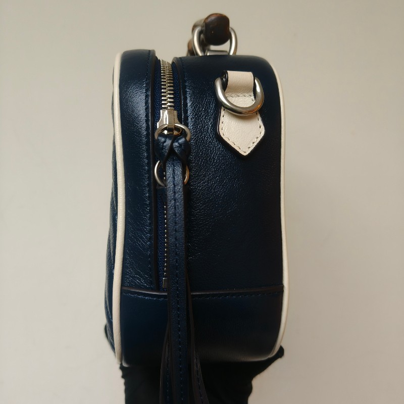 【🐴馬上下單最優惠】🧧限時降價至2/11（原$33800）【9成新】㊣✨GUCCI✨（附防塵袋）古馳 GG Marmont 竹節 金屬 拼色 復古 箱包 鏈條 餐盒包 相機包 肩背包 斜背包/雙G/二手包/保證正品🌳二手樹屋🌳-3