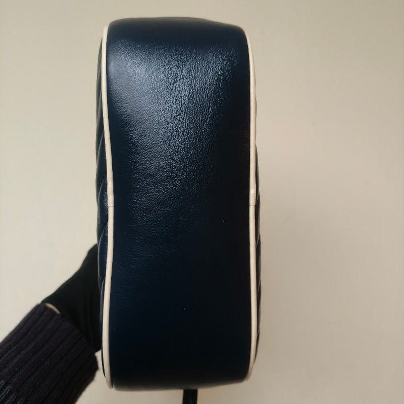 【🐴馬上下單最優惠】🧧限時降價至2/11（原$33800）【9成新】㊣✨GUCCI✨（附防塵袋）古馳 GG Marmont 竹節 金屬 拼色 復古 箱包 鏈條 餐盒包 相機包 肩背包 斜背包/雙G/二手包/保證正品🌳二手樹屋🌳-6