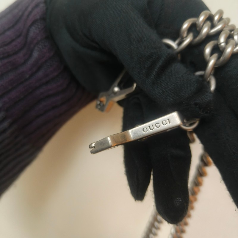 【🐴馬上下單最優惠】🧧限時降價至2/11（原$33800）【9成新】㊣✨GUCCI✨（附防塵袋）古馳 GG Marmont 竹節 金屬 拼色 復古 箱包 鏈條 餐盒包 相機包 肩背包 斜背包/雙G/二手包/保證正品🌳二手樹屋🌳-28