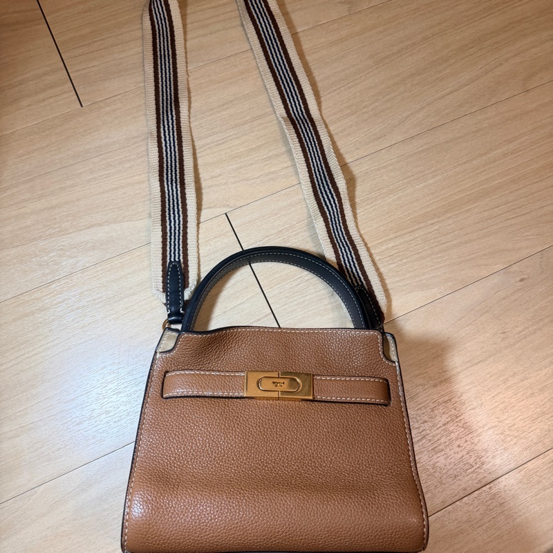 Tory Burch 棕色斜背包包(兩條肩背帶)-0
