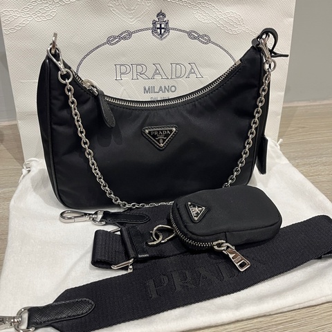 Prada Re-Edition 2005 Re-Nylon 三合一包🖤
