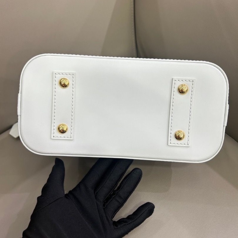 LV 白色水波紋貝殼bb 限量徽章款 24*18 98新配件塵袋-4