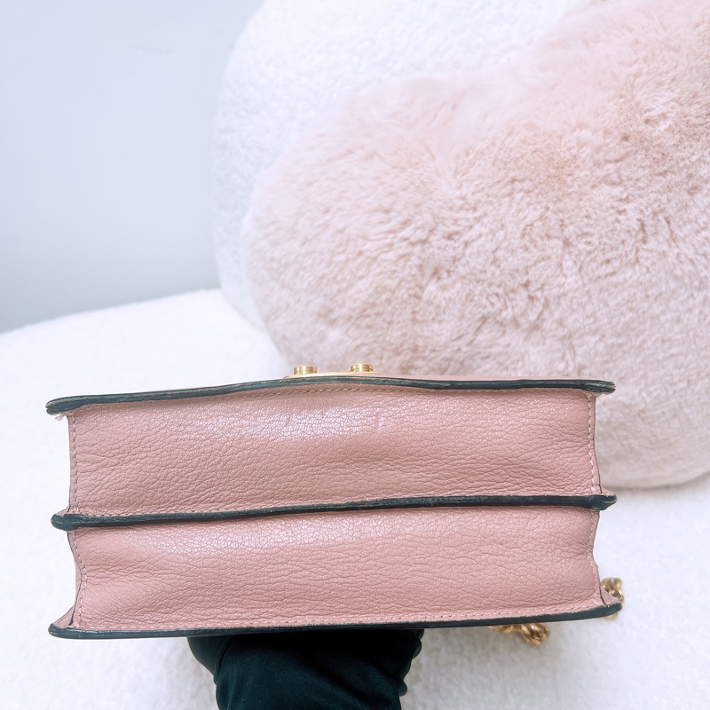 Miu miu 粉色鏈條包/斜挎包-2