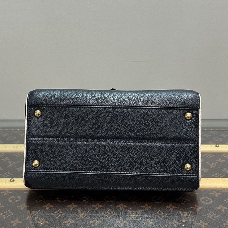 LV 黑色拼老花double V字手提肩背包28*20*15 98新配件塵袋配件塵袋-4