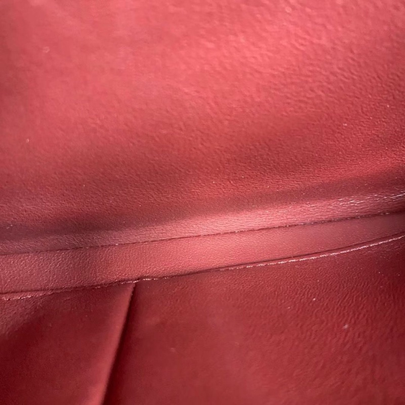 Chanel 紅金trendycc肩背包羊皮25*17*8 98新配件盒子塵袋-7