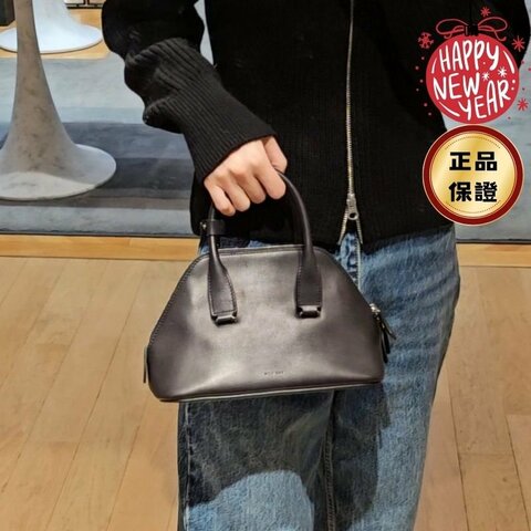 🎊新年特賣🧧The Row 迷你款小牛皮 Devon 包 黑色