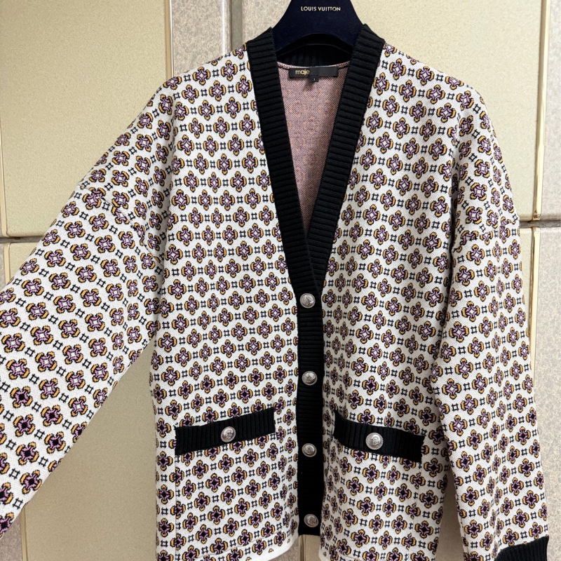 75）Maje正品針織毛衣外套 寬鬆版S-XL皆可穿 95成新-7