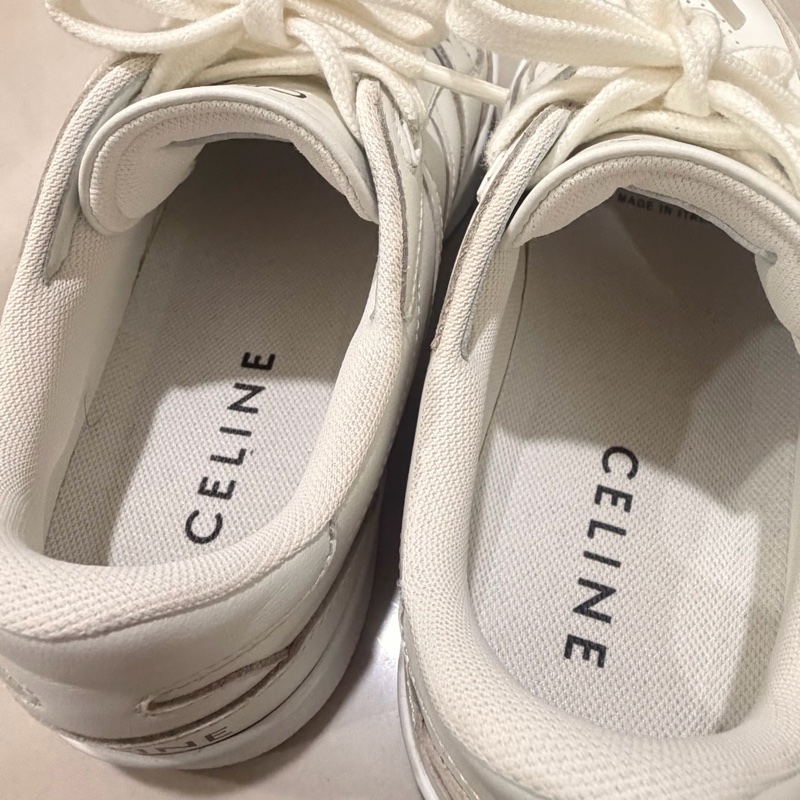 Celine凱旋門 logo 小白鞋-9