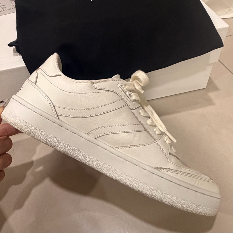 Celine凱旋門 logo 小白鞋-15