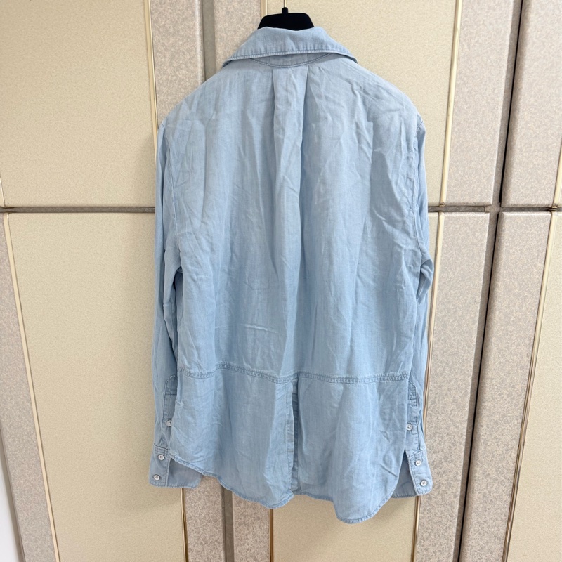 全新Bella Dahl 正品tencel質感軟牛仔上衣 M號-4