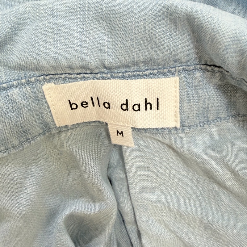 全新Bella Dahl 正品tencel質感軟牛仔上衣 M號-5