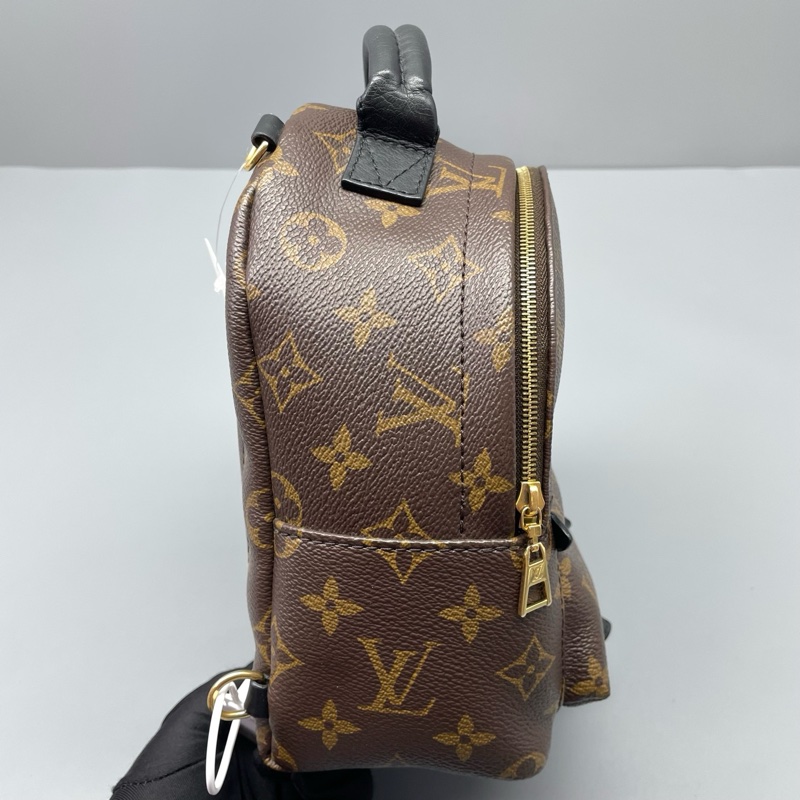 97新Lv路易威登齙牙新款mini小書包老花19年/16*19*9cm/-4