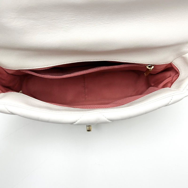 CHANEL 白金19bag小號肩背斜背包26*16*7.5 98新配件塵袋保卡-2