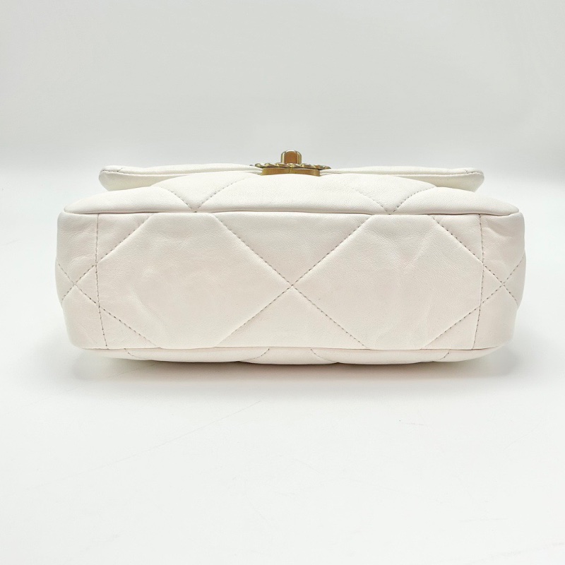 CHANEL 白金19bag小號肩背斜背包26*16*7.5 98新配件塵袋保卡-4