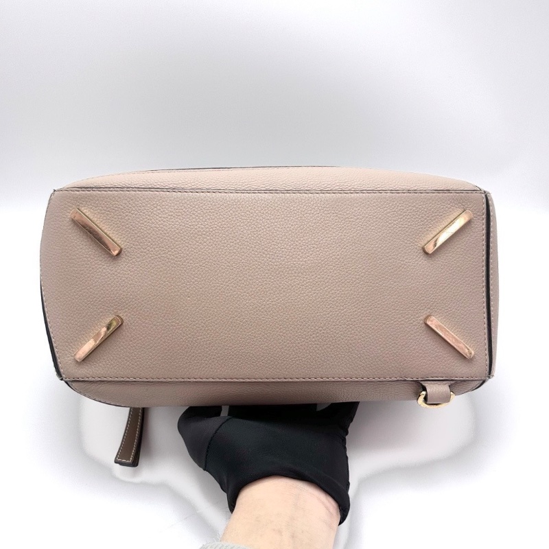 LOEWE puzzle沙色金扣 中號拼圖手提斜背包 29*14*19.5 98新配件塵袋-3