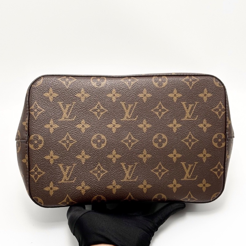 LV 經典老花粉水桶手提肩背斜背包26*26*17.5 98新配件塵袋包撐-3