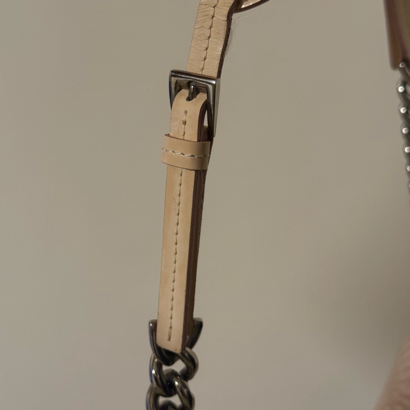 Vintage Dior稀有款粉色老花腋下包-43