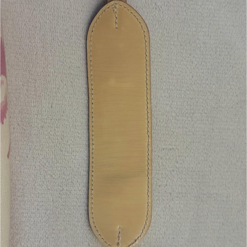 Vintage Dior稀有款粉色老花腋下包-47