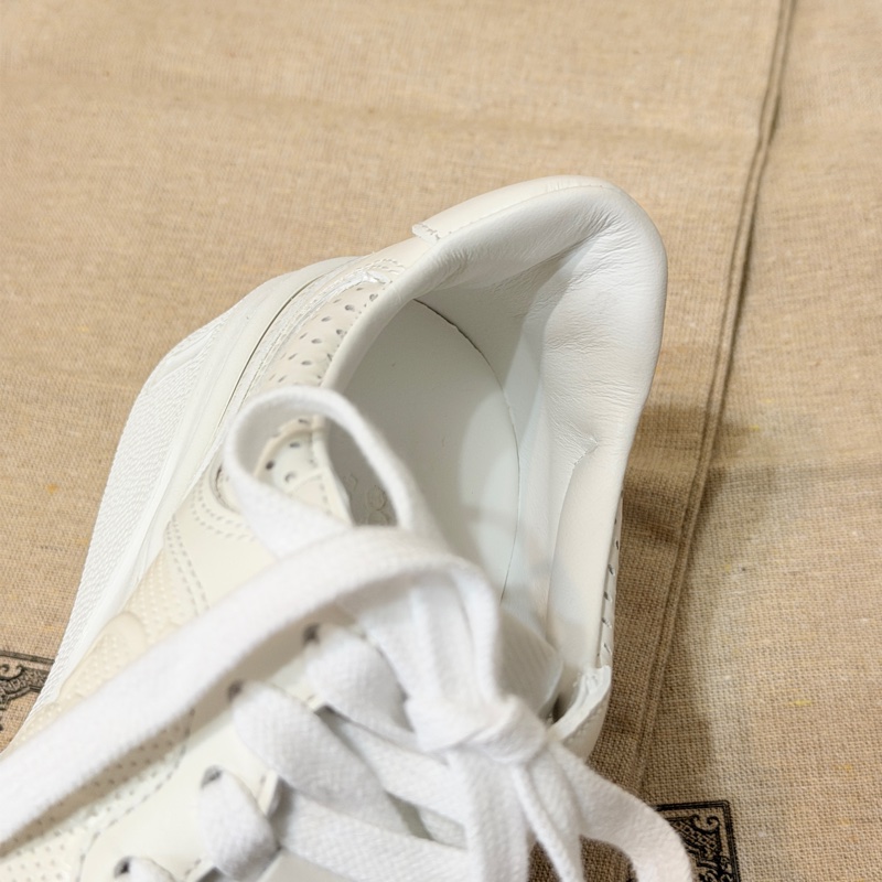 914intheair精品代購『全新閒置』Gucci古馳浮雕GG Logo 厚底餅乾鞋小白鞋-13