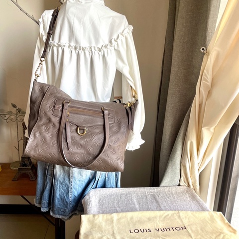 Louis Vuitton高級系列全皮托特包🎞LV老花字壓紋🎞 類never full🎞瀟🎞手提/肩背/側背/斜背/小資包/媽媽包/過夜包🎞正品🎞況好🎞🈶️原包附長背帶