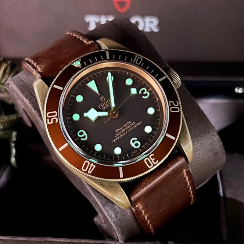 帝舵 Tudor 青銅碧灣潛水錶79250-1