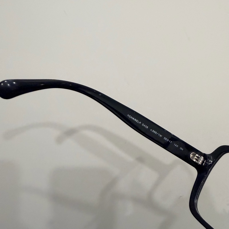 Chanel 香奈兒 爆款 so black 立體字母logo 平光眼鏡-39