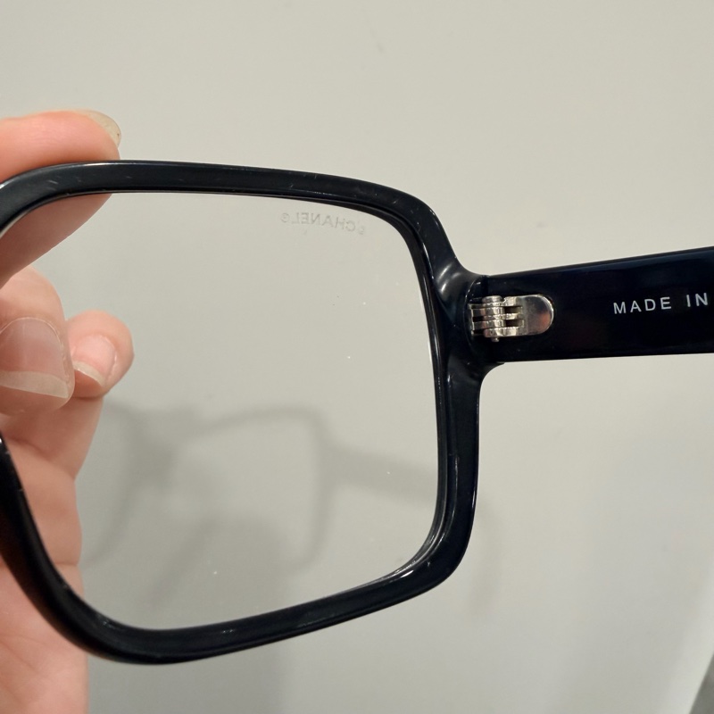 Chanel 香奈兒 爆款 so black 立體字母logo 平光眼鏡-40