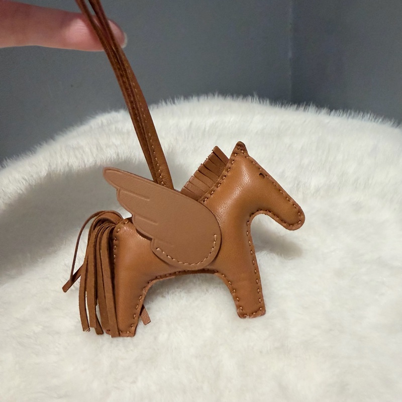 Hermes 愛馬仕 小飛馬 金棕 PM-1