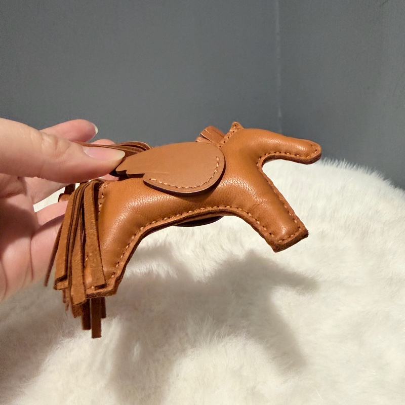 Hermes 愛馬仕 小飛馬 金棕 PM-5