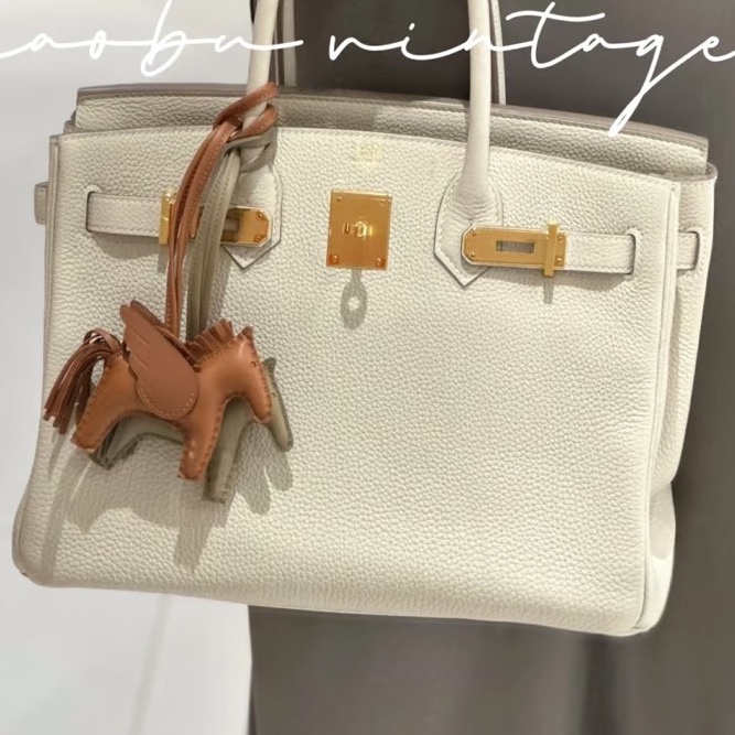 Hermes 愛馬仕 小飛馬 金棕 PM-19