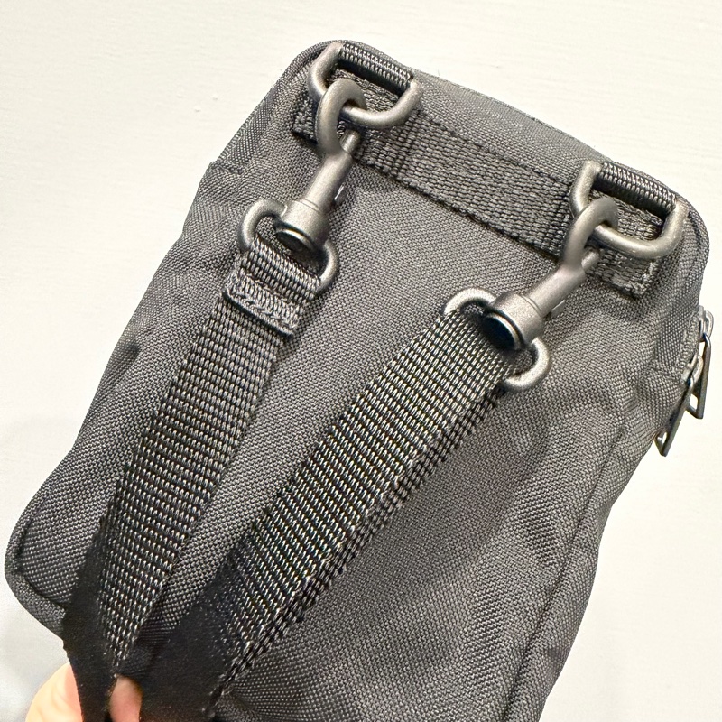 Balenciaga 巴黎世家 尼龍 小包 斜背包 黑-6