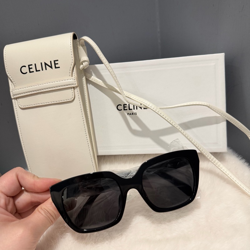 Celine 爆款 黑色方框 墨鏡 太陽眼鏡-1