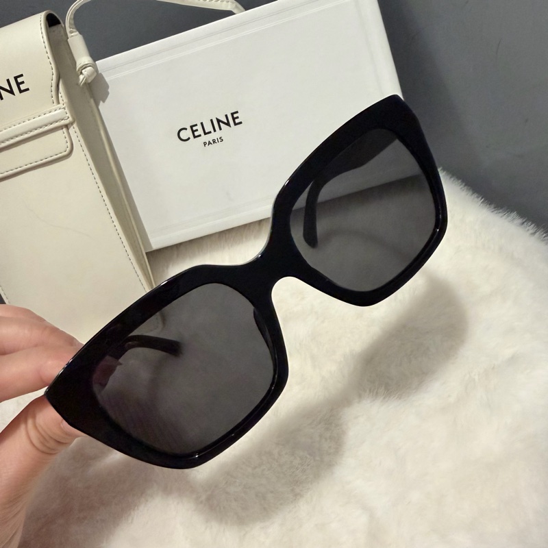 Celine 爆款 黑色方框 墨鏡 太陽眼鏡-4