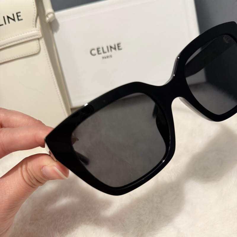 Celine 爆款 黑色方框 墨鏡 太陽眼鏡-8