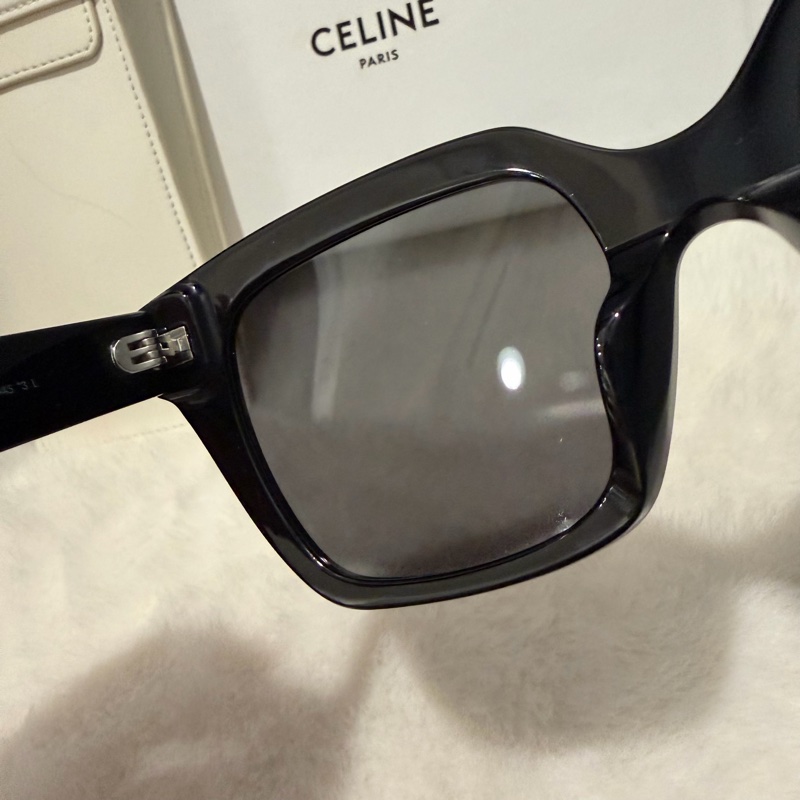 Celine 爆款 黑色方框 墨鏡 太陽眼鏡-10