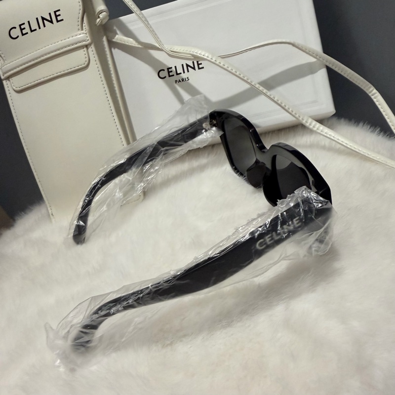 Celine 爆款 黑色方框 墨鏡 太陽眼鏡-12