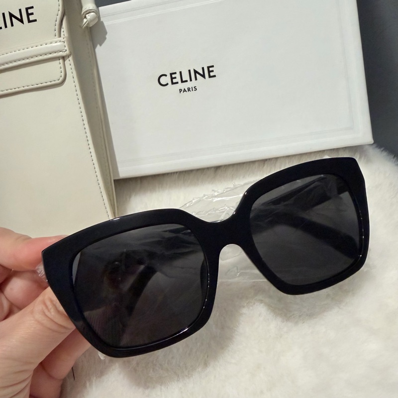 Celine 爆款 黑色方框 墨鏡 太陽眼鏡-15