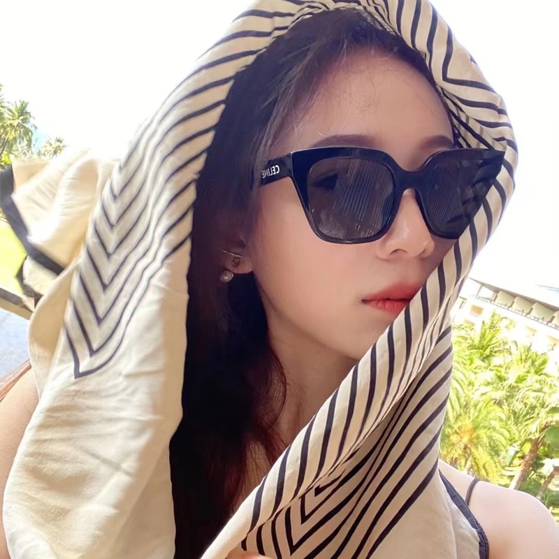 Celine 爆款 黑色方框 墨鏡 太陽眼鏡-31
