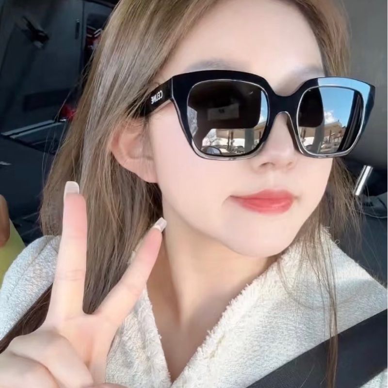 Celine 爆款 黑色方框 墨鏡 太陽眼鏡-33