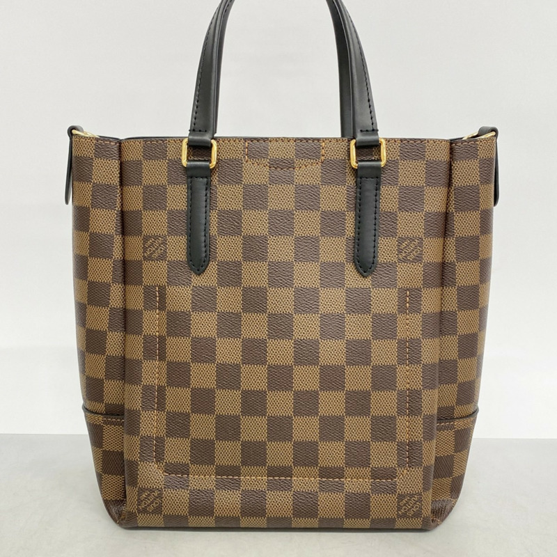路易威登 Damier Belmont NV BB 手提包 N60348 黑色 Ebene 兩用包 女士 P2161909-5