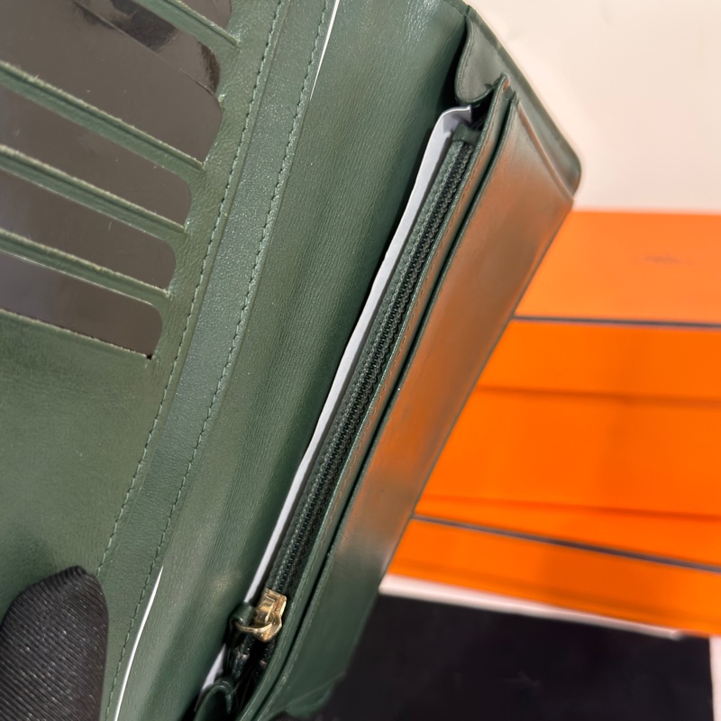 #專櫃5️⃣萬多 #荔枝皮 #超甜💰 香奈兒Leboy對開長夾-6