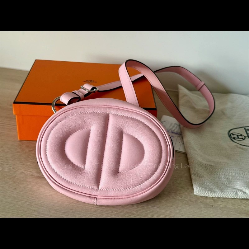 Herme's In-the-Loop 腰包  櫻花粉-2