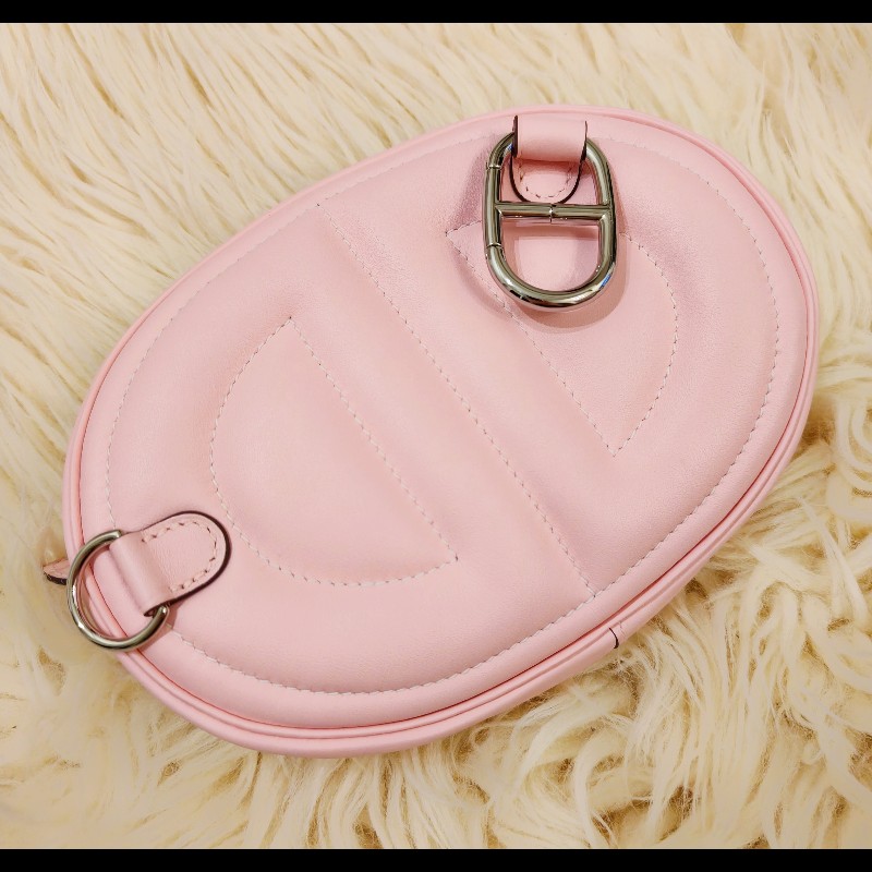 Herme's In-the-Loop 腰包  櫻花粉-7