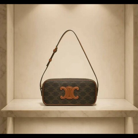 CELINE 凱旋門系列經典老花相機包