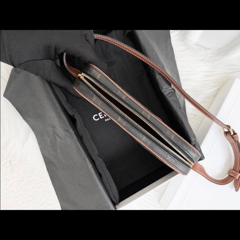 CELINE 凱旋門系列經典老花相機包-3