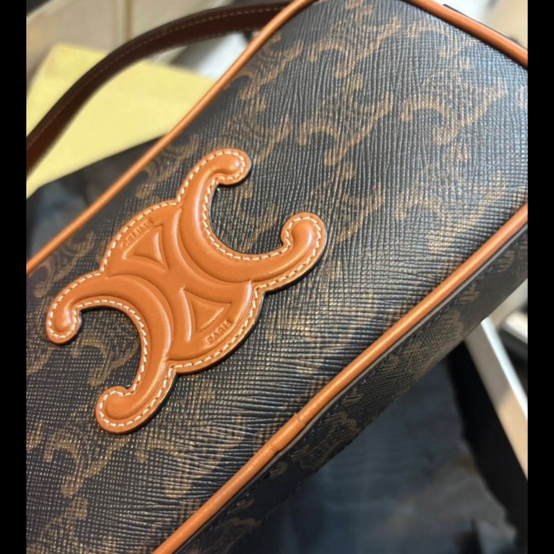 CELINE 凱旋門系列經典老花相機包-7