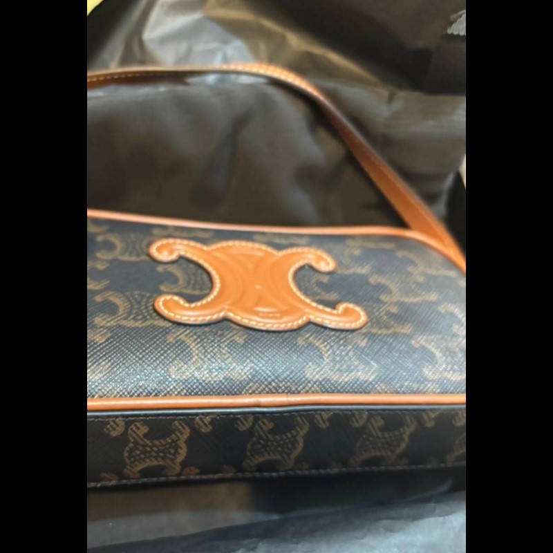 CELINE 凱旋門系列經典老花相機包-8