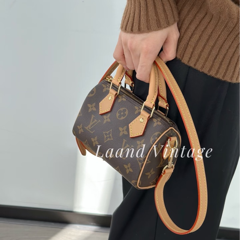 路易威登波士頓包LV原花Nano Speedy M81085-5