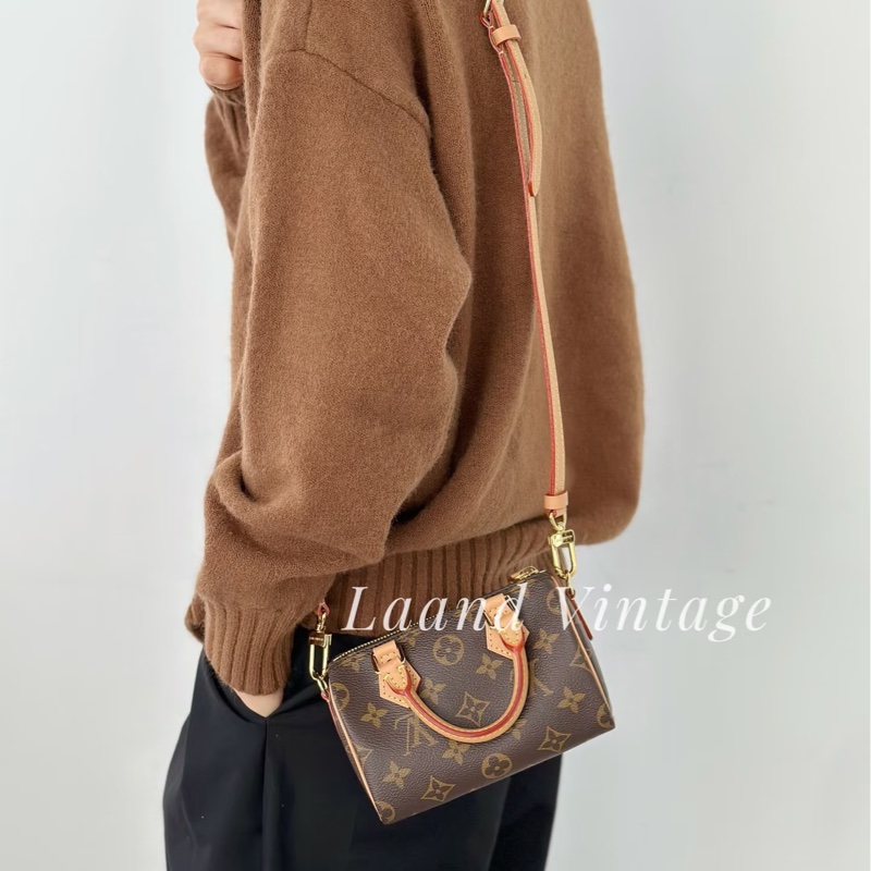 路易威登波士頓包LV原花Nano Speedy M81085-6